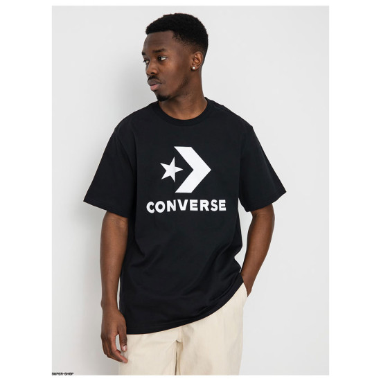 Converse Unisex κοντομάνικη μπλούζα Standard Fit Center Front Large Logo Star Chev SS Tee